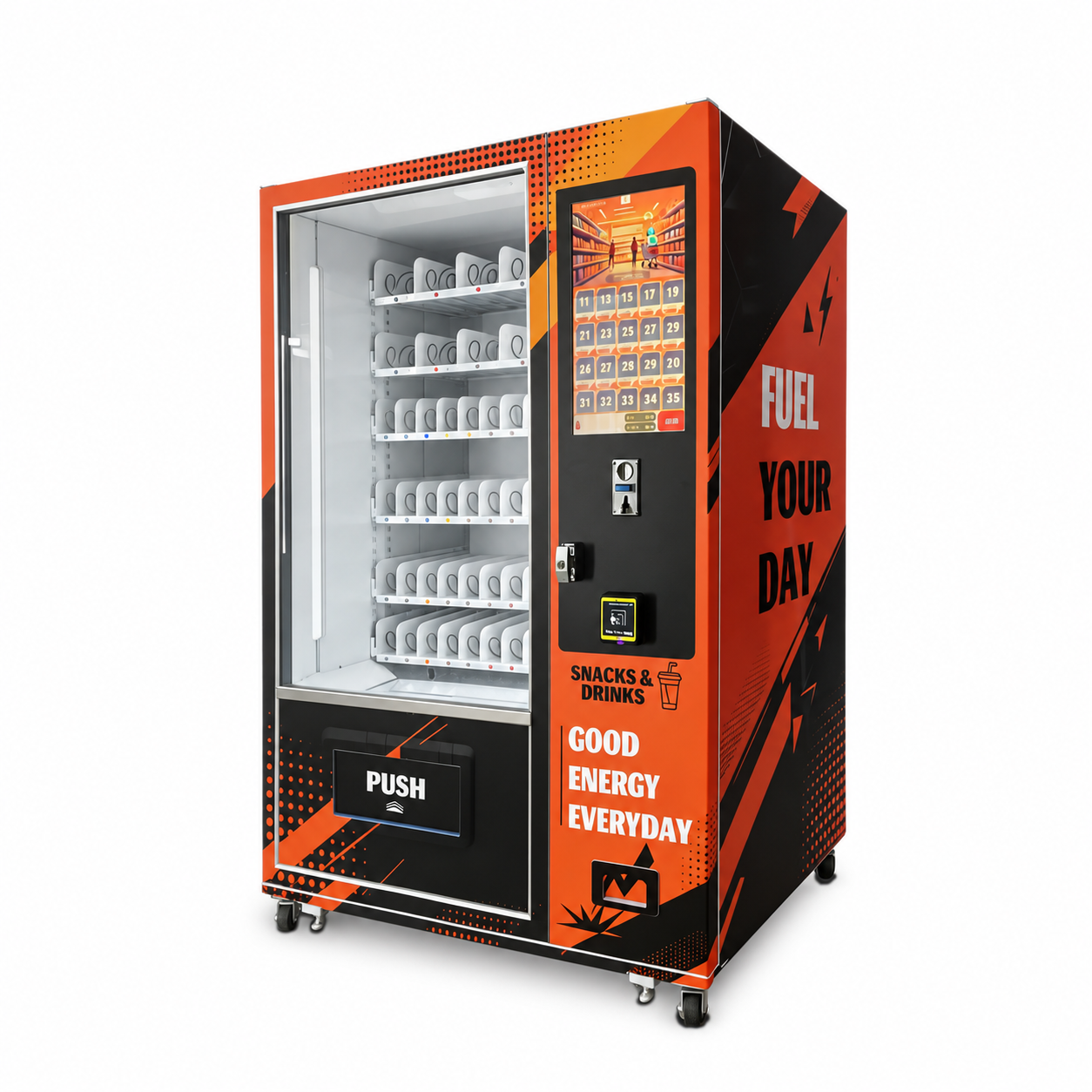 YC-ZL-N60-V3C snack and beverage vending machine