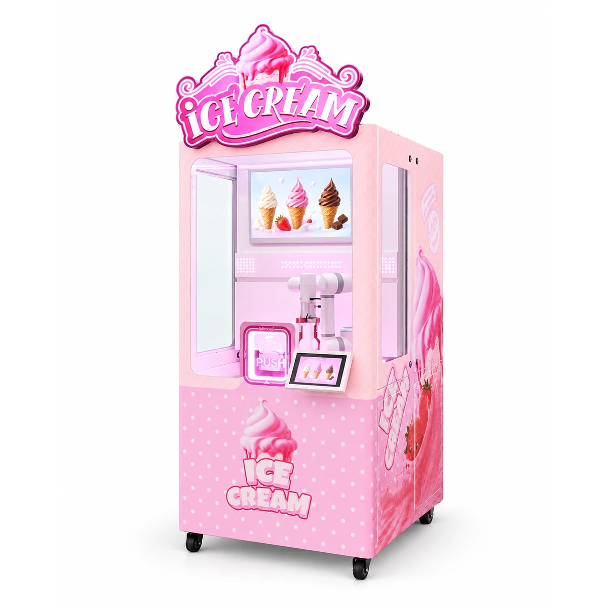 AI012-B robotic ice cream vending machine