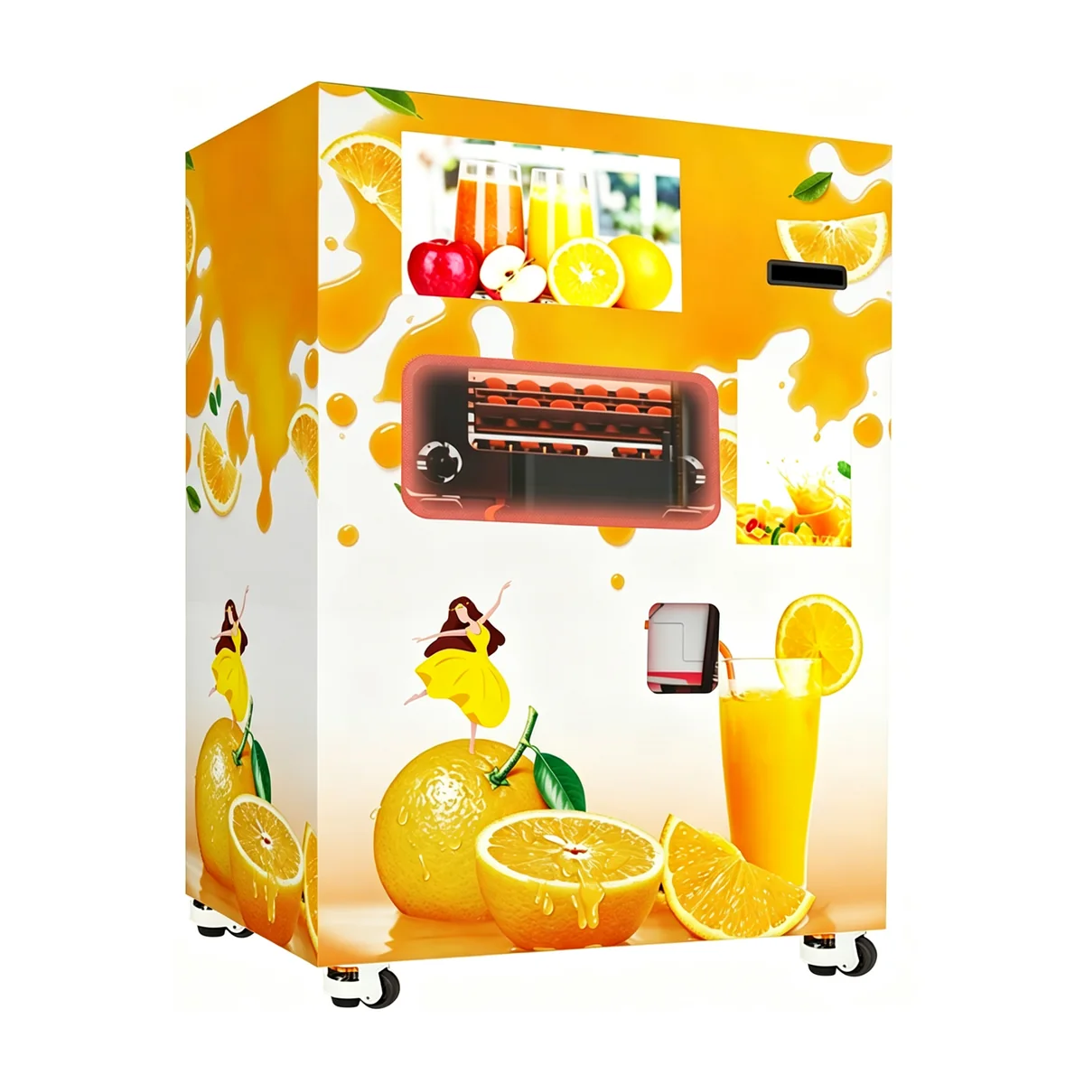 VB1 apple and orange 2-in-1 juice vending machine