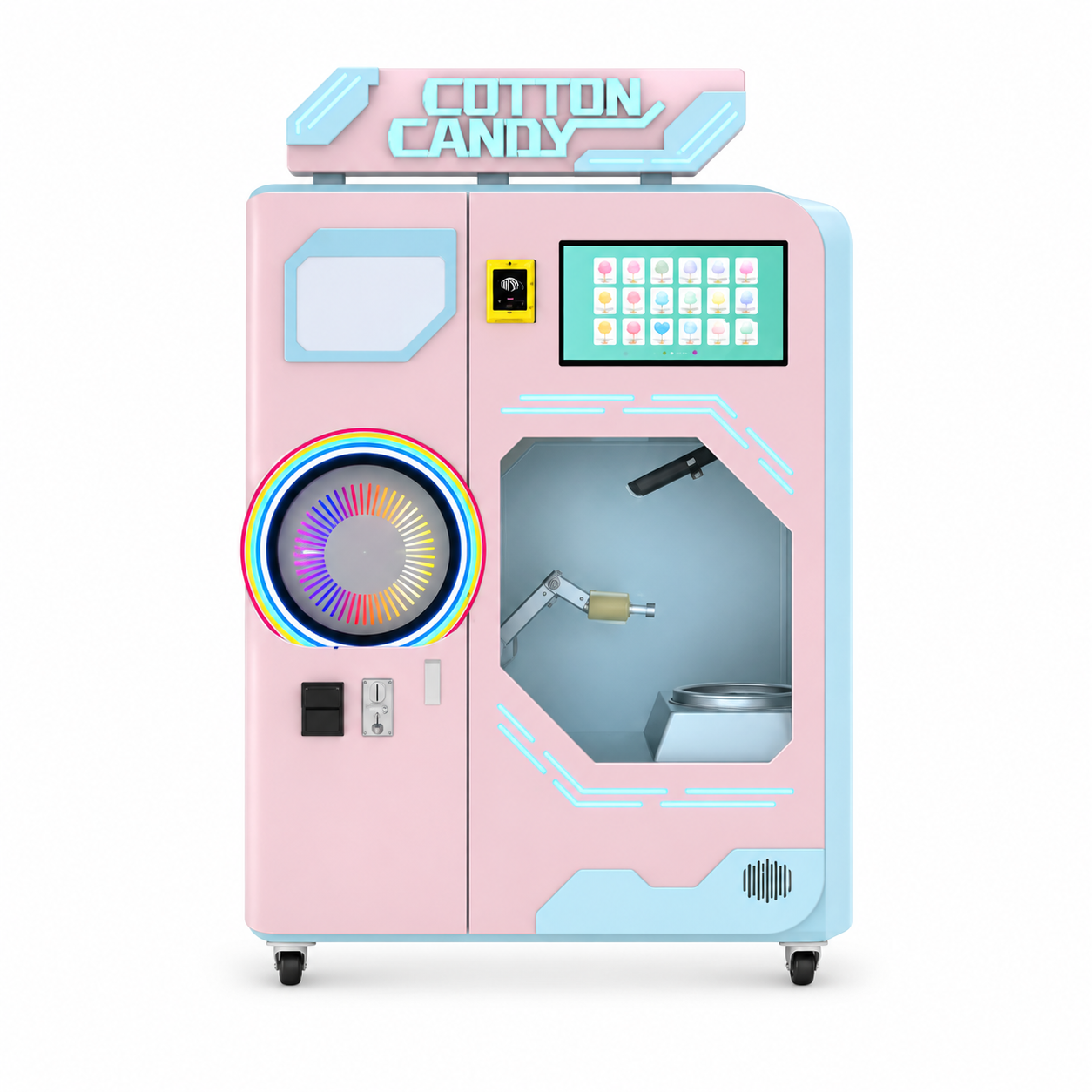 MG330A automatic cotton candy vending machine