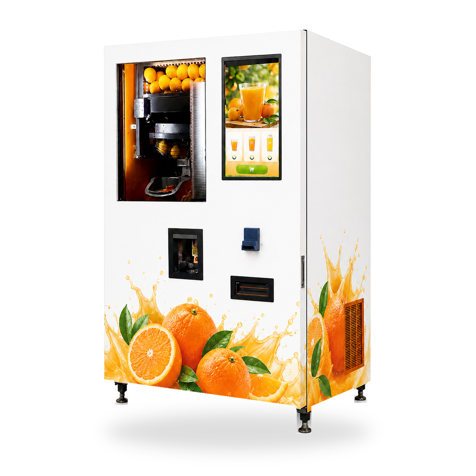 VA1 fresh orange juice vending machine