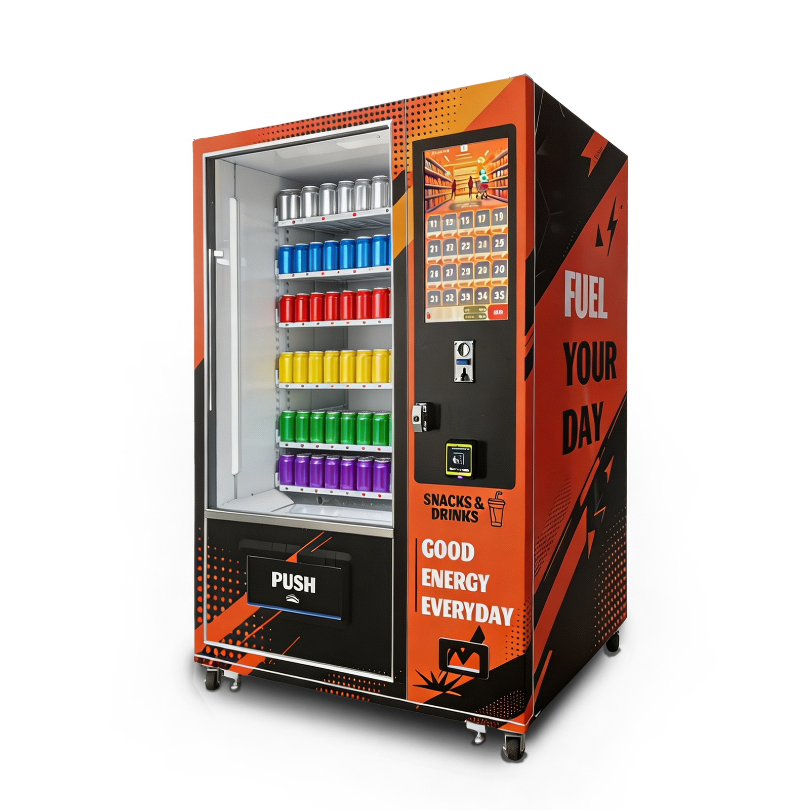 YC-ZL-N60-V3C snack and beverage vending machine